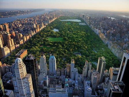 New York fotobehang Central Park