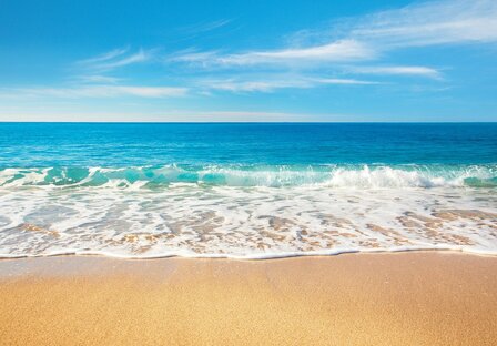 Strand en Zee fotobehang