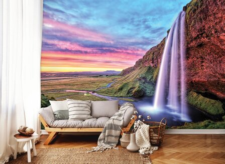 Seljalandsfoss waterval fotobehang