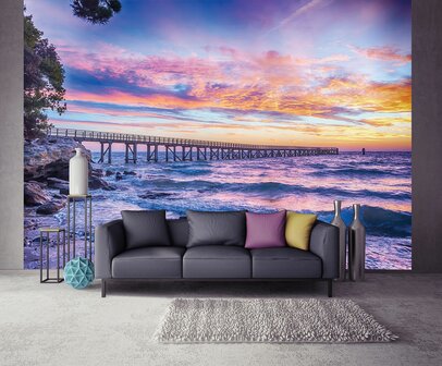 Pier fotobehang