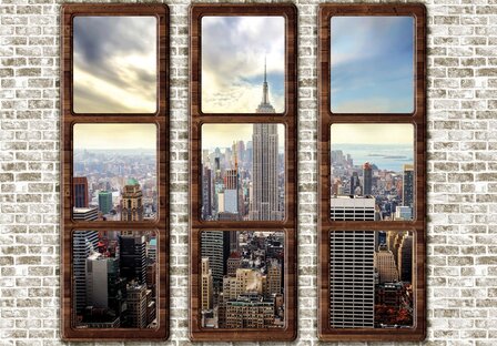 New York fotobehang 3D