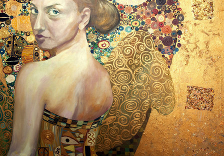 Woman in Gold fotobehang