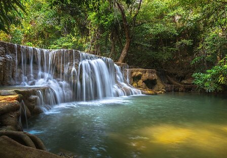 Waterval Thailand fotobehang