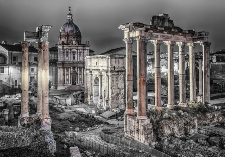 Rome fotobehang Forum Romanum