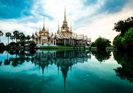 Tempel Thailand fotobehang