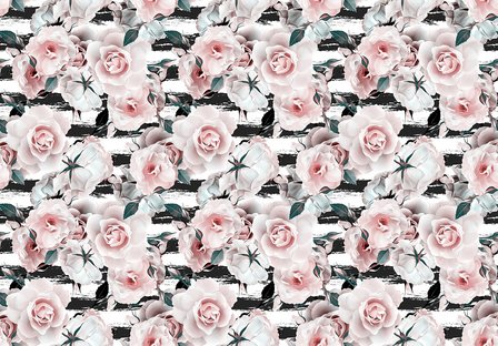 Garden Roses fotobehang