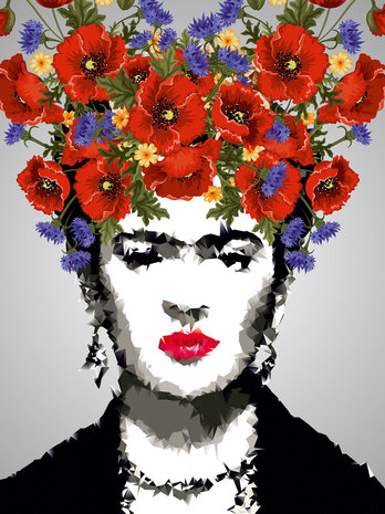 Frida Kahlo behang Prima