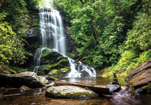 Waterval behang Upper Catawba, USA