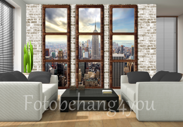 New York fotobehang penthouse