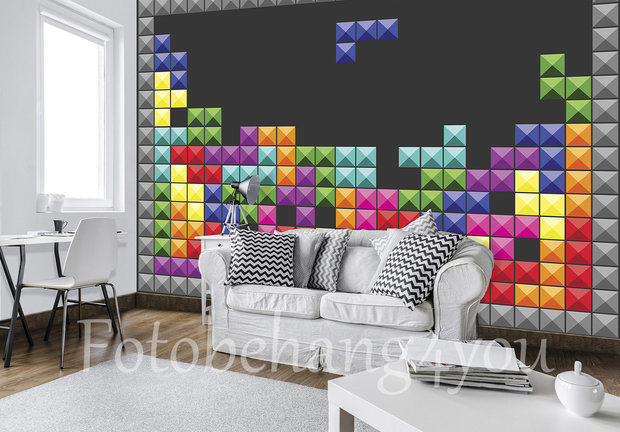 Tetris behang game 2