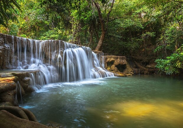 Waterval Thailand fotobehang